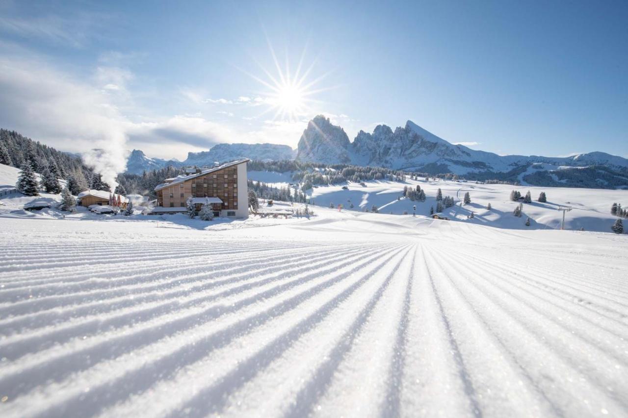 Sporthotel Sonne Alpe Di Siusi Exterior foto