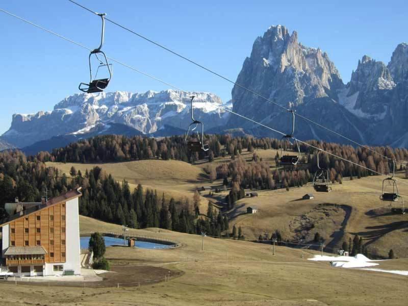 Sporthotel Sonne Alpe Di Siusi Exterior foto
