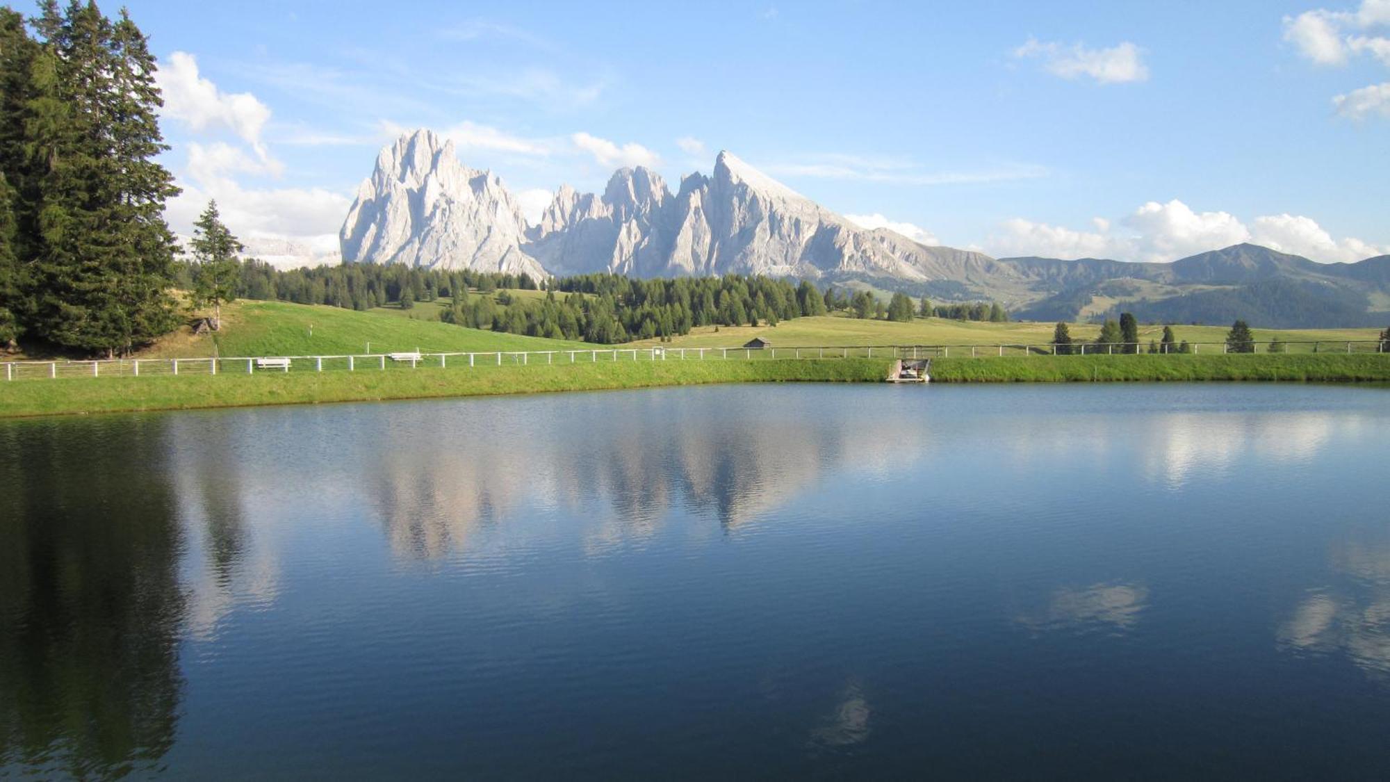 Sporthotel Sonne Alpe Di Siusi Exterior foto