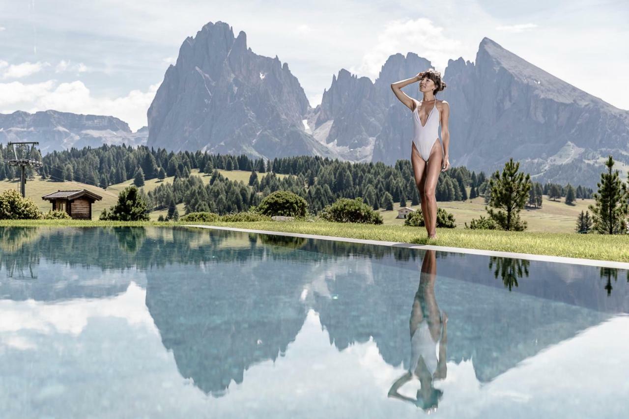 Sporthotel Sonne Alpe Di Siusi Exterior foto